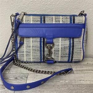 Rebecca Minkoff Blue Tweed Mini MAC
Crossbody Bag